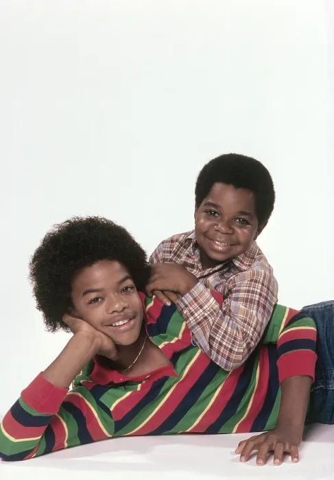 Framed Print : DIFF'RENT STROKES, from top, Gary Coleman, Todd Bridges, 1978-86 (1980 photo)
