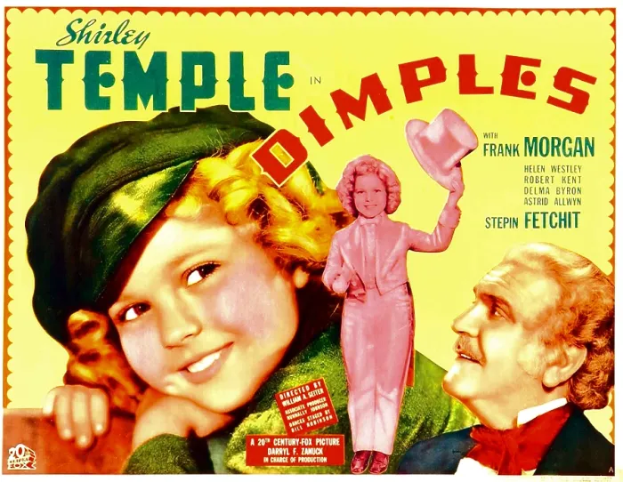 Framed Print : DIMPLES, from left: Shirley Temple, Frank Morgan, 1936, TM and Copyright 20th Century Fox Film Corp. All rights reserved. / courtesy Everett Collection