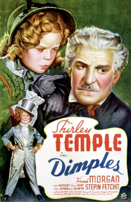 Framed Print : DIMPLES, Shirley Temple, Frank Morgan, 1936, scolding her father' TM and Copyright (c) 20th Century Fox Film Corp. All rights reserved. Courtesy: Everett Collection