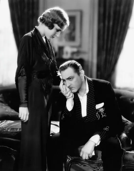 Framed Print : DINNER AT EIGHT, Madge Evans, John Barrymore, 1933