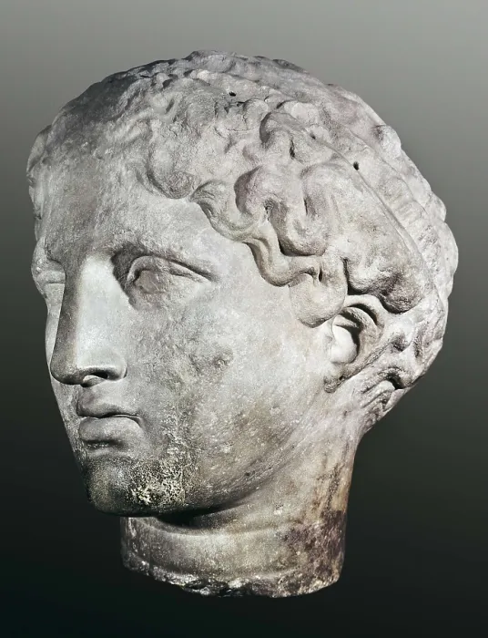 Framed Print : Dipylon Head. ca. 590 BC. GREECE. Athens. Kerameikos. Archaic Greek art. Sculpture on marble. GREECE. Athens. National Museum of Archaeology Framed Print : Dipylon Head. ca. 590 BC. GREECE. Athens. Kerameikos. Archaic Greek art. Sculpture on marble. GREECE. Athens. National Museum of Archaeology