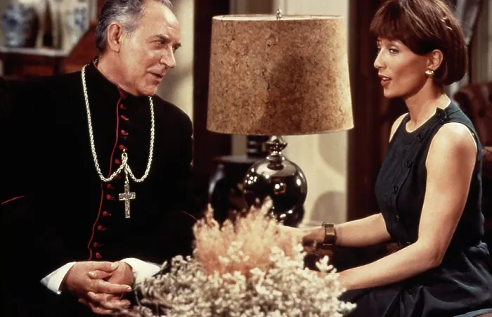Framed Print : THE DISCREET CHARM OF THE BOURGEOISIE, (aka LE CHARME DISCRET DE LA BOURGEOISIE), Julien Bertheau, Stephane Audran, 1972
