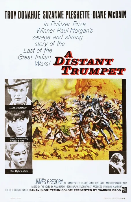 Framed Print : A DISTANT TRUMPET, from top: Troy Donahue, Suzanne Pleshette, Diane McBain on poster art, 1964 Framed Print : A DISTANT TRUMPET, from top: Troy Donahue, Suzanne Pleshette, Diane McBain on poster art, 1964