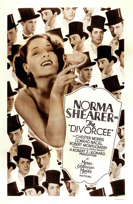 Framed Print : THE DIVORCEE, Robert Montgomery, Chester Morris, Conrad Nagel, Norma Shearer, 1930