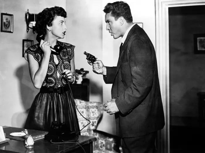 Framed Print : D.O.A. Beverly Garland, Edmond O'Brien, 1950