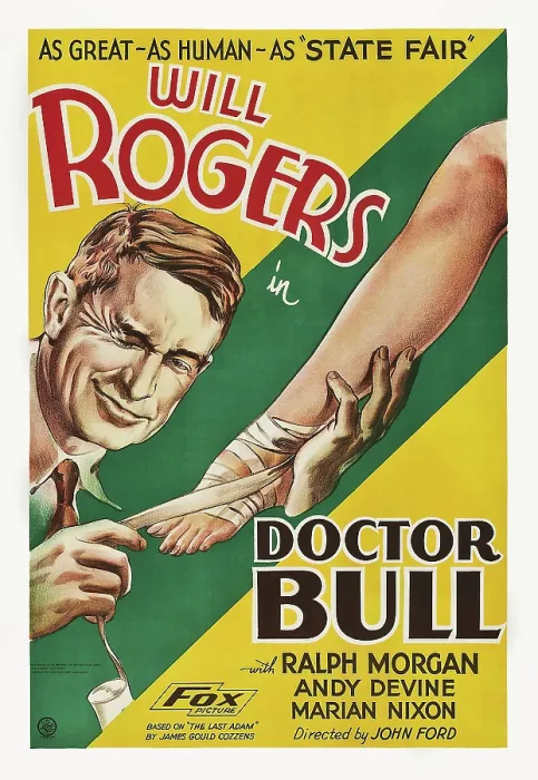 Framed Print : DOCTOR BULL, US poster art, Will Rogers, 1933, TM and Copyright 20th Century Fox Film Corp. All rights reserved / courtesy Everett Collection