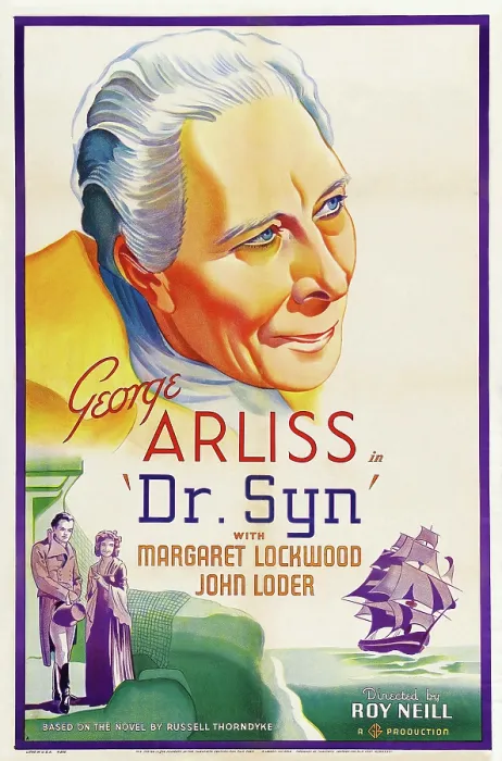 Framed Print : DOCTOR SYN, US poster art, (aka DR. SYN), George Arliss, 1937