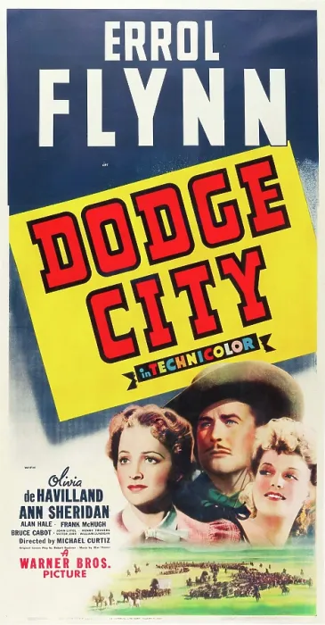 Framed Print : DODGE CITY, from left: Olivia de Havilland, Errol Flynn, Ann Sheridan, 1939 Framed Print : DODGE CITY, from left: Olivia de Havilland, Errol Flynn, Ann Sheridan, 1939