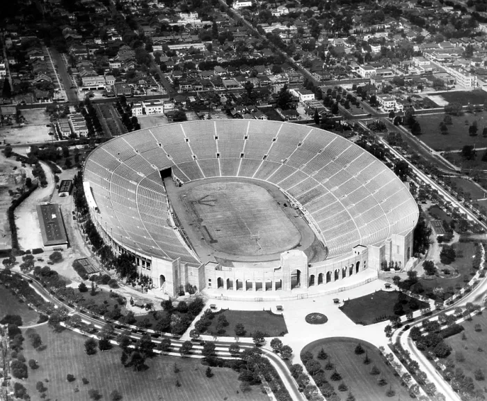Framed Print : Dodger Stadium in Los Angeles, California, where the principal events of the 1932 Olympic Games were held, 1931.. Courtesy: CSU Archives / Everett Collection Framed Print : Dodger Stadium in Los Angeles, California, where the principal events of the 1932 Olympic Games were held, 1931.. Courtesy: CSU Archives / Everett Collection