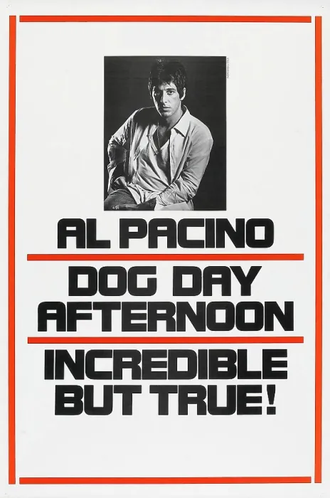 Framed Print : DOG DAY AFTERNOON, US poster art, Al Pacino, 1975