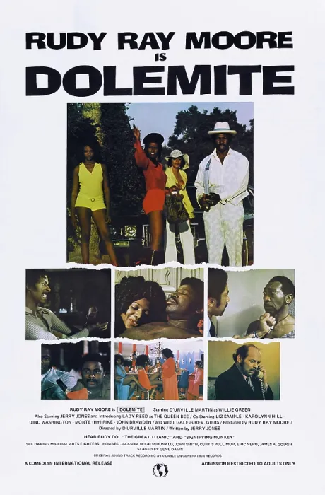 Framed Print : DOLEMITE, US poster, 1975 Framed Print : DOLEMITE, US poster, 1975