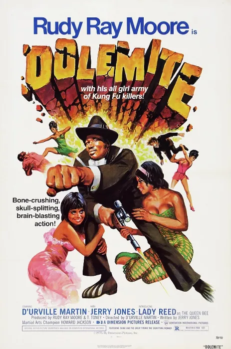 Framed Print : DOLEMITE, US poster, Rudy Ray Moore, 1975