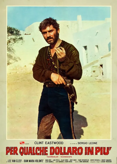 Framed Print : FOR A FEW DOLLARS MORE (aka PER QUALCHE DOLLARO IN PIU), Gian Maria Volonte on Italian poster art, 1965