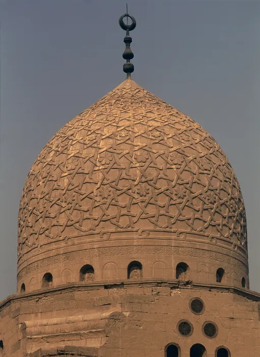 Framed Print : Dome of the Mausoleum of Sultan Barsbay Azrumuk, by Mamluk craftsmen, 1431-1432, 15th Century, sandstone - Whole artwork view Framed Print : Dome of the Mausoleum of Sultan Barsbay Azrumuk, by Mamluk craftsmen, 1431-1432, 15th Century, sandstone - Whole artwork view