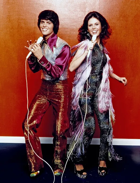 Framed Print : DONNY AND MARIE, Donny Osmond, Marie Osmond, 1976-1979