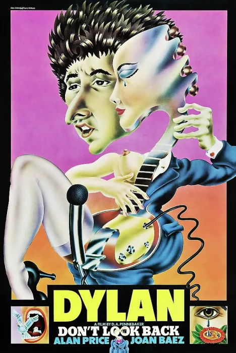 Framed Print : DON'T LOOK BACK, British poster art, 1967