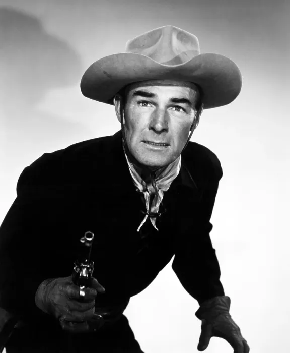 Framed Print : THE DOOLINS OF OKLAHOMA, Randolph Scott, 1949, ph: Cronweth