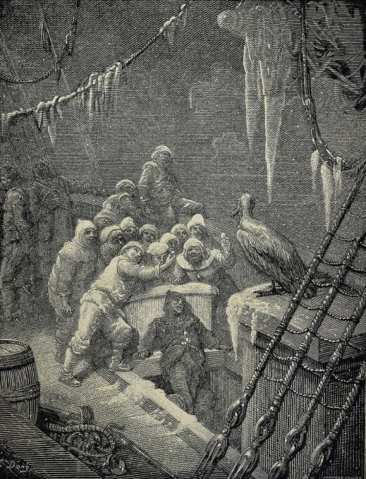 Framed Print : Dore, Paul Gustave (1832-1883). The Rime of the Ancient Mariner. 1877