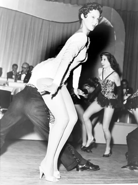 Framed Print : Dorothy Dandridge (1922-1965), dances at nightclub in Las Vegas in 1955. Halle Berry portrayed Dandridge in INTRODUCING DOROTHY DANDRIDGE, 1999