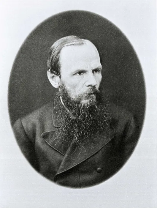 Framed Print : DOSTOYEVSKY, Fyodor Mikhaylovich (1821-1881). Portrait of Dostoyevsky taken in Staraia in 1878. AISA / Everett Collection**US SALES ONLY**