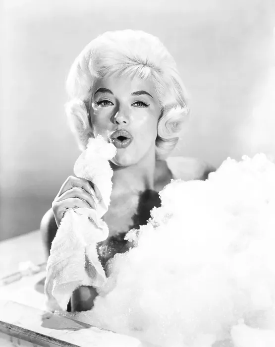Framed Print : ON THE DOUBLE, Diana Dors, 1961