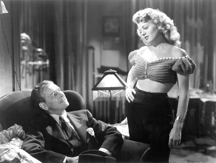 Framed Print : A DOUBLE LIFE, Ronald Colman, Shelley Winters, 1947 Framed Print : A DOUBLE LIFE, Ronald Colman, Shelley Winters, 1947
