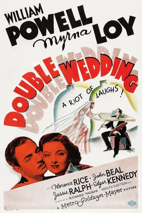 Framed Print : DOUBLE WEDDING, from left: William Powell, Myrna Loy, 1937 Framed Print : DOUBLE WEDDING, from left: William Powell, Myrna Loy, 1937
