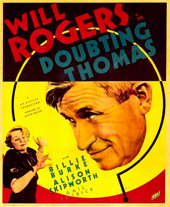 Framed Print : DOUBTING THOMAS, from left: Billie Burke, Will Rogers on trimmed window card, 1935, TM and Copyright 20th Century Fox Film Corp. All rights reserved. / courtesy Everett Collection Framed Print : DOUBTING THOMAS, from left: Billie Burke, Will Rogers on trimmed window card, 1935, TM and Copyright 20th Century Fox Film Corp. All rights reserved. / courtesy Everett Collection