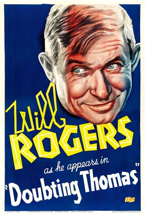Framed Print : DOUBTING THOMAS, Will Rogers, 1935, TM and Copyright 20th Century Fox Film Corp. All rights reserved. / courtesy Everett Collection