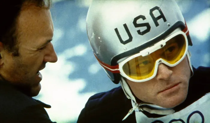 Framed Print : DOWNHILL RACER, Gene Hackman, Robert Redford, 1969 Framed Print : DOWNHILL RACER, Gene Hackman, Robert Redford, 1969