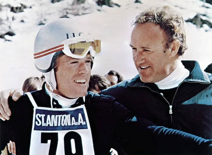 Framed Print : DOWNHILL RACER, Robert Redford, Gene Hackman, 1969
