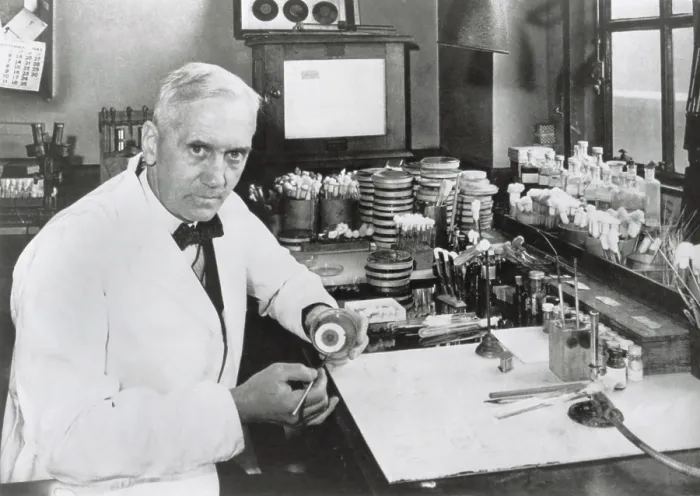 Framed Print : Dr. Alexander Fleming, (1903-1972), Scottish biologist who discovered antibiotic penicillin in 1928 Framed Print : Dr. Alexander Fleming, (1903-1972), Scottish biologist who discovered antibiotic penicillin in 1928