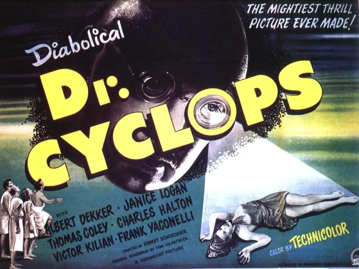 Framed Print : DR. CYCLOPS, (aka DOCTOR CYCLOPS), from top: Albert Dekker, Janice Logan, 1940 Framed Print : DR. CYCLOPS, (aka DOCTOR CYCLOPS), from top: Albert Dekker, Janice Logan, 1940