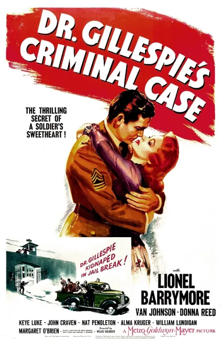 Framed Print : DR. GILLESPIE'S CRIMINAL CASE, US poster, Michael Duane, Marilyn Maxwell, 1943 Framed Print : DR. GILLESPIE'S CRIMINAL CASE, US poster, Michael Duane, Marilyn Maxwell, 1943