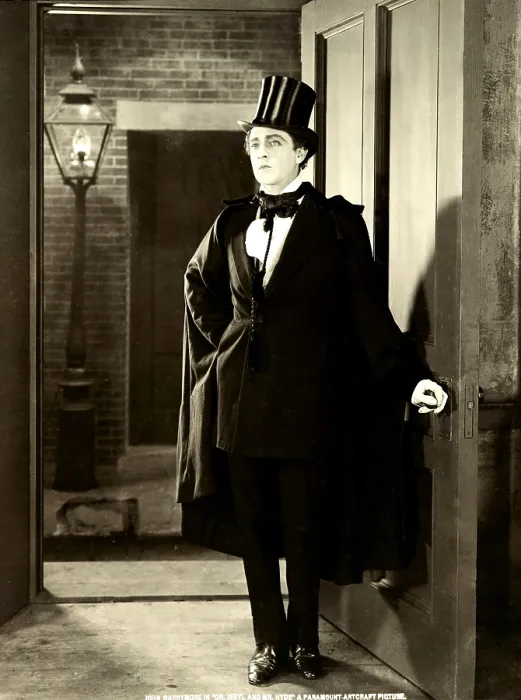 Framed Print : DR. JEKYLL AND MR. HYDE, John Barrymore as Dr. Henry Jekyll, 1920 Framed Print : DR. JEKYLL AND MR. HYDE, John Barrymore as Dr. Henry Jekyll, 1920