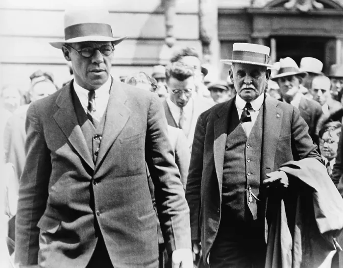 Framed Print : Dr. John F. Condon (on right) inserted himself into the Lindbergh kidnapping case by writing an open letter to the kidnappers in which he offered to act as an intermediary