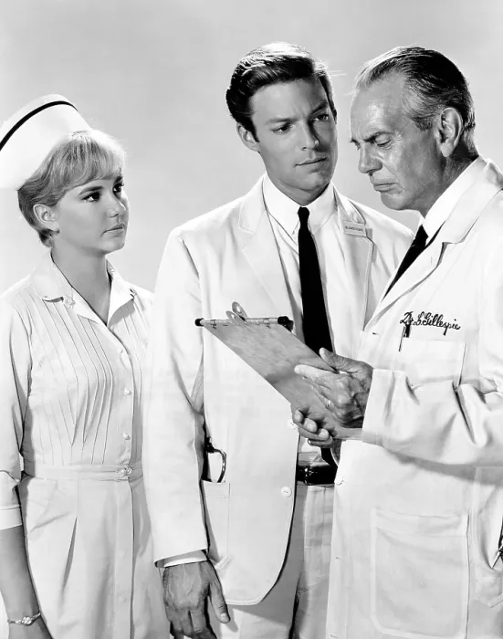 Framed Print : DR. KILDARE, Lee Kurty, Richard Chamberlain, Raymond Massey, 1961-66