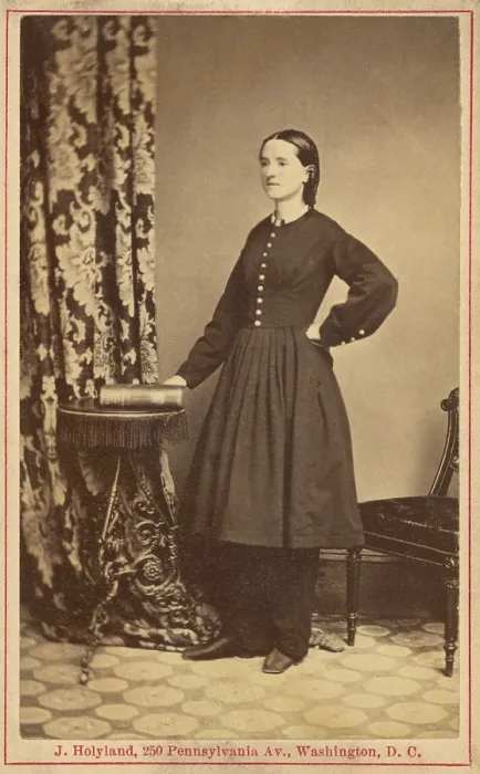 Framed Print : Dr. Mary Edwards Walker (1832-1919), Civil War surgeon. She is the only known female physician to serve in battle during the U.S. Civil war