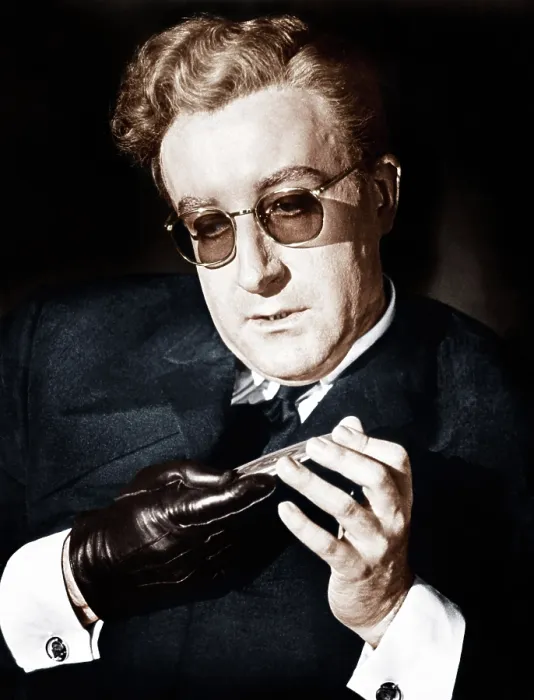 Framed Print : DR. STRANGELOVE, (aka DR. STRANGELOVE OR: HOW I LEARNED TO STOP WORRYING AND LOVE THE BOMB), Peter Sellers, 1964 Framed Print : DR. STRANGELOVE, (aka DR. STRANGELOVE OR: HOW I LEARNED TO STOP WORRYING AND LOVE THE BOMB), Peter Sellers, 1964