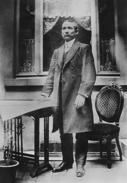 Framed Print : Dr. Sun Yat-Sen, as Provisional President of the Republic of China, Jan. 1, 1912 to March 10, 1912