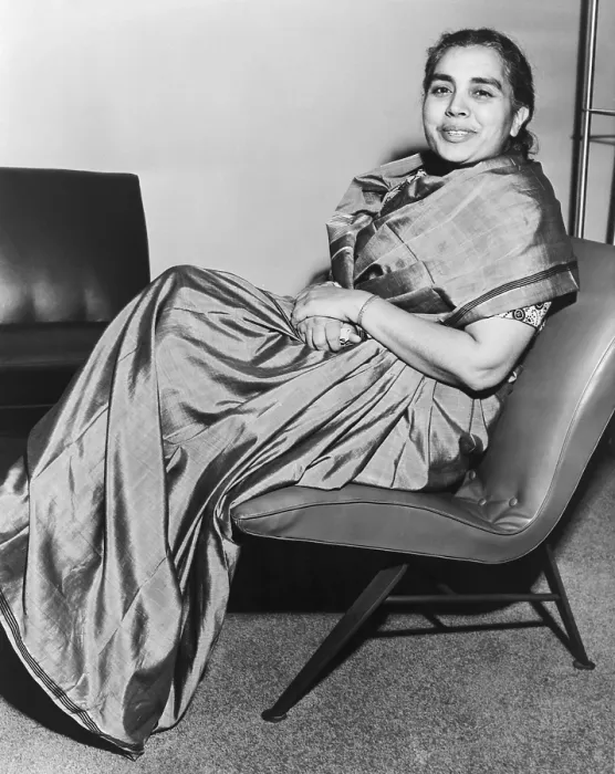 Framed Print : Dr. Sushila Nayar (1914-2000), was a lifelong advocate for improving the medical care of India's poor and rural populations