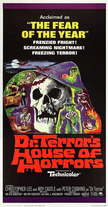 Framed Print : DR. TERROR'S HOUSE OF HORRORS, poster art, 1965