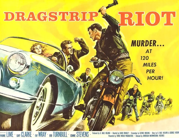 Framed Print : DRAGSTRIP RIOT, 1958