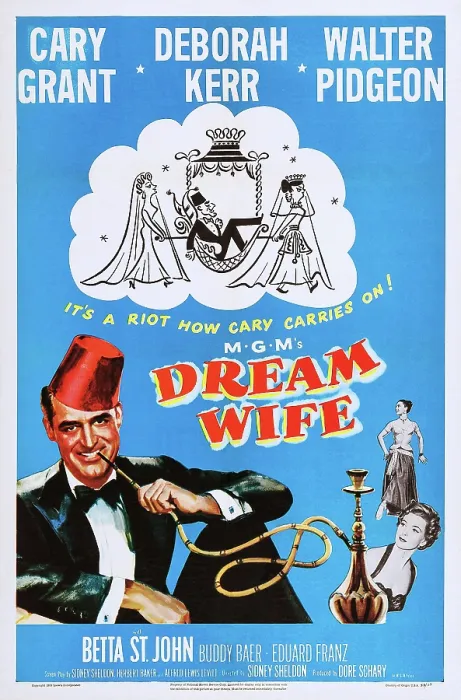 Framed Print : DREAM WIFE, Cary Grant (left), Deborah Kerr (front right), Betta St.John (back right), 1953