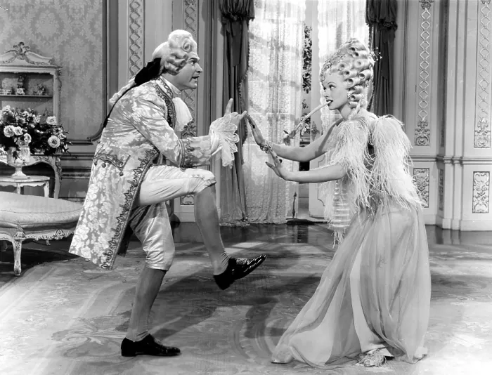 Framed Print : DU BARRY WAS A LADY, Red Skelton, Lucille Ball, 1943