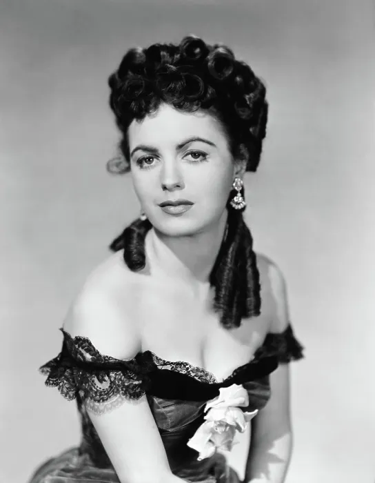 Framed Print : THE DUEL AT SILVER CREEK, Faith Domergue, 1952