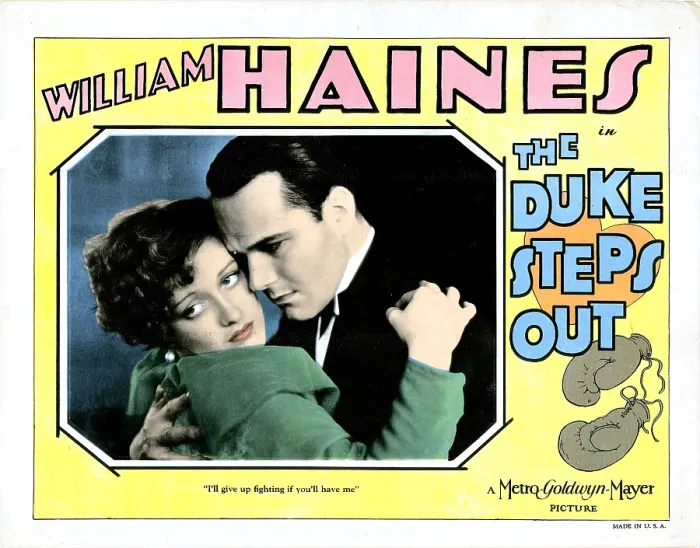 Framed Print : THE DUKE STEPS OUT, US lobbycard, Joan Crawford, William Haines, 1929 Framed Print : THE DUKE STEPS OUT, US lobbycard, Joan Crawford, William Haines, 1929