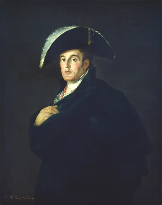 Framed Print : The Duke of Wellington, by Francisco de Goya studio, 1812, Spanish painting, oil on canvas