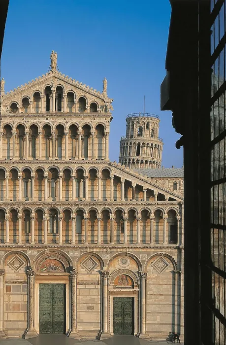 Framed Print : Duomo di Pisa. 1173-1350. ITALY. Pisa. Cathedral. Facade. Romanesque art. Architecture. AISA / Everett Collection**US SALES ONLY** Framed Print : Duomo di Pisa. 1173-1350. ITALY. Pisa. Cathedral. Facade. Romanesque art. Architecture. AISA / Everett Collection**US SALES ONLY**