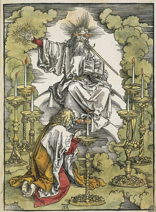 Framed Print : DURER, Albrecht (1471-1528). Apocalypse of St. John. 1496-1498
